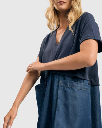 alembika-sari-ombr-popover-kleid-denim image 3