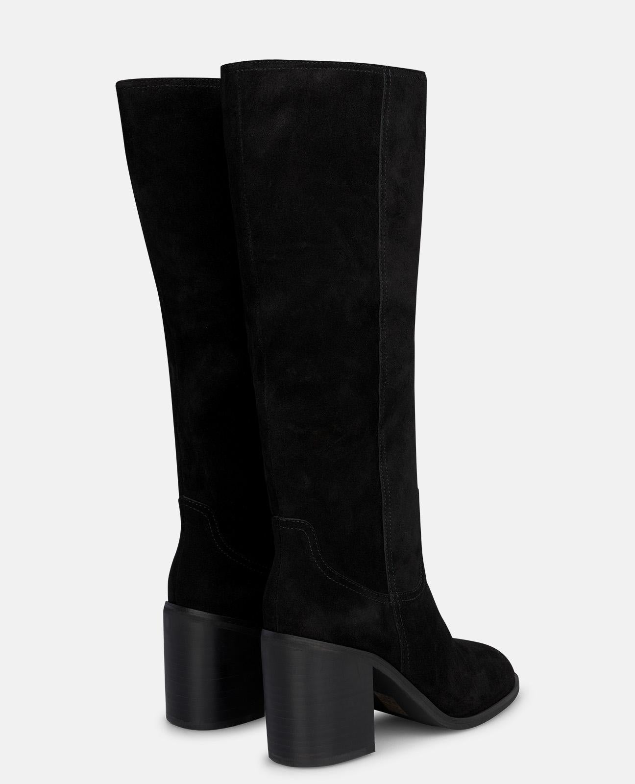 alma-en-pena-stiefel-wildleder-schwarz-rund-9-cm-39-cm image 3
