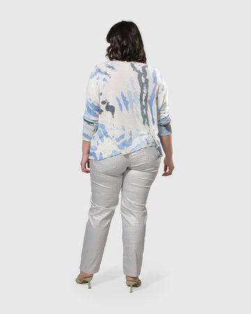 alembika-pinstripe-iconic-stretch-jeans-silver-white image 6