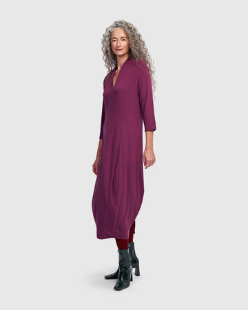 alembika-essential-cocoon-kleid-sangria image 7
