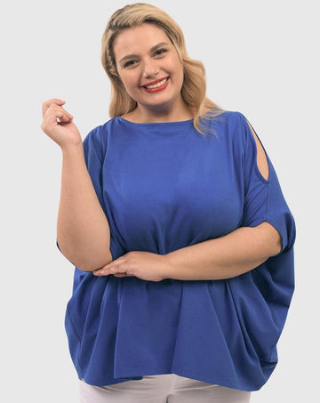 alembika-boxy-dolman-top-cobalt-cold-shoulder image 5