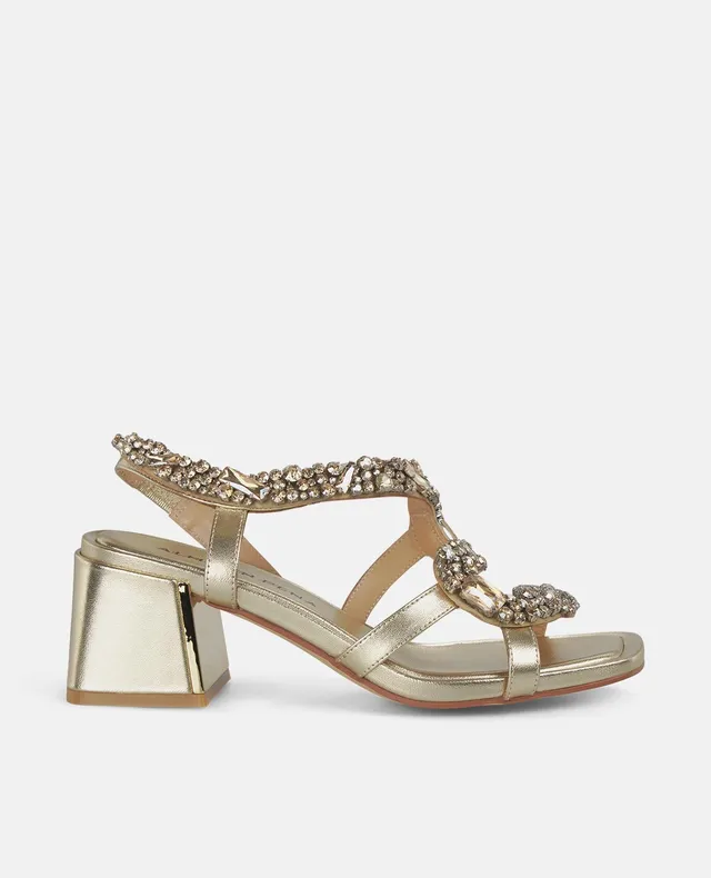 alma-en-pena-60751-snake-high-heel-sandale-gold-9-cm-strass image 1