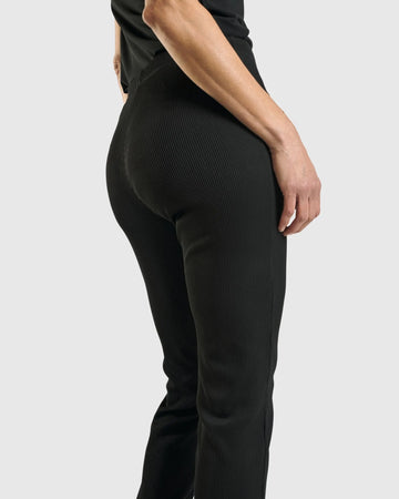 alembika-savant-slim-leg-trousers-schwarz-stretchhose image 4