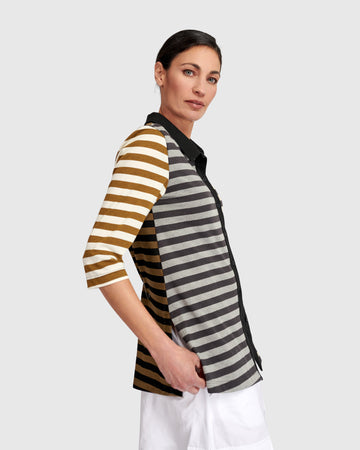 alembika-urban-soft-button-up-hemd-streifen image 3