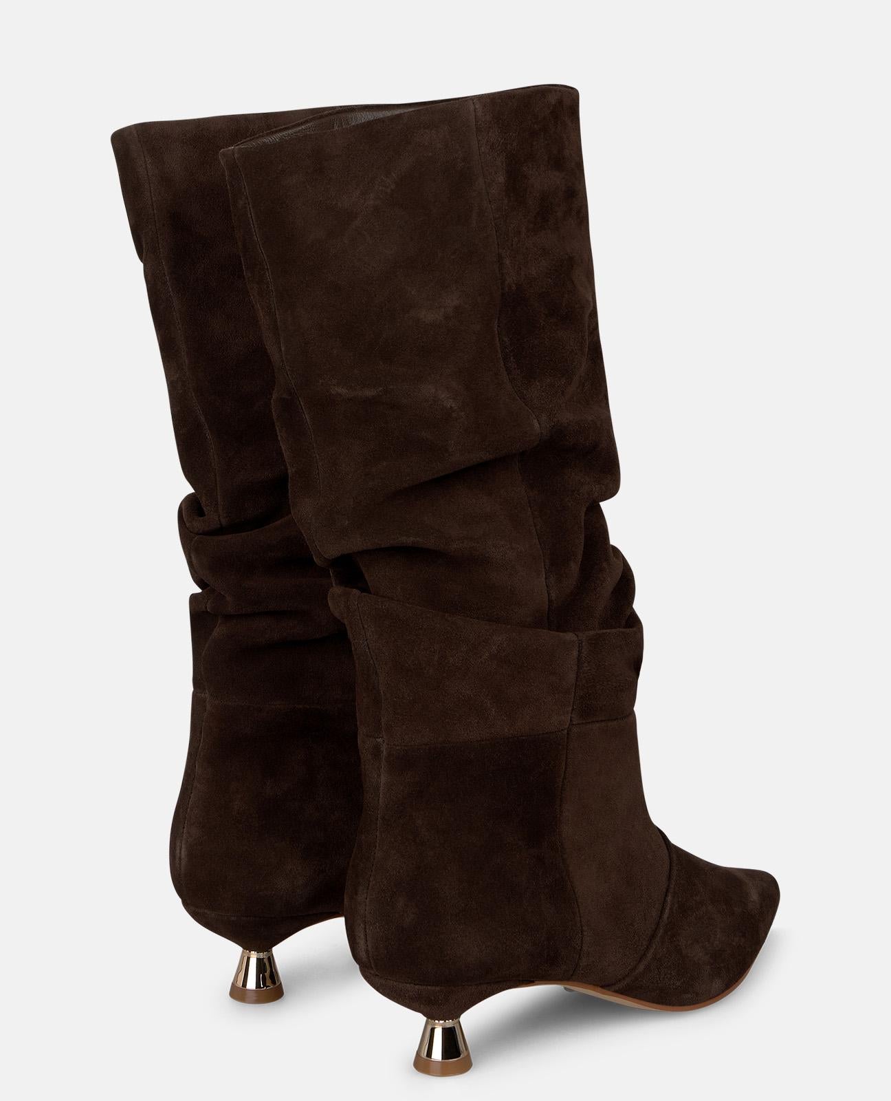 alma-en-pena-chupete-stiefel-velours-braun-4-cm-blockabsatz image 3