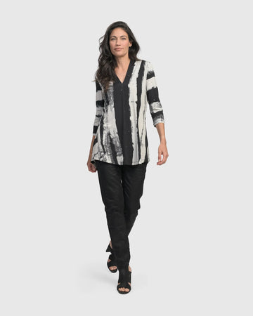 alembika-charisma-v-neck-tunika-grunge-streifen-tunika-mit-v-ausschnitt image 3
