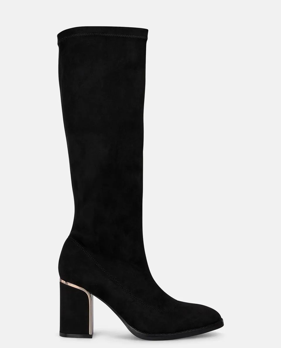 alma-en-pena-alfa-63973-high-top-stiefel-8-cm-blockabsatz-schwarz image 1