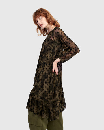 alembika-urban-clover-mesh-tunic-antique-a-linie-tunika-mit-slip image 4