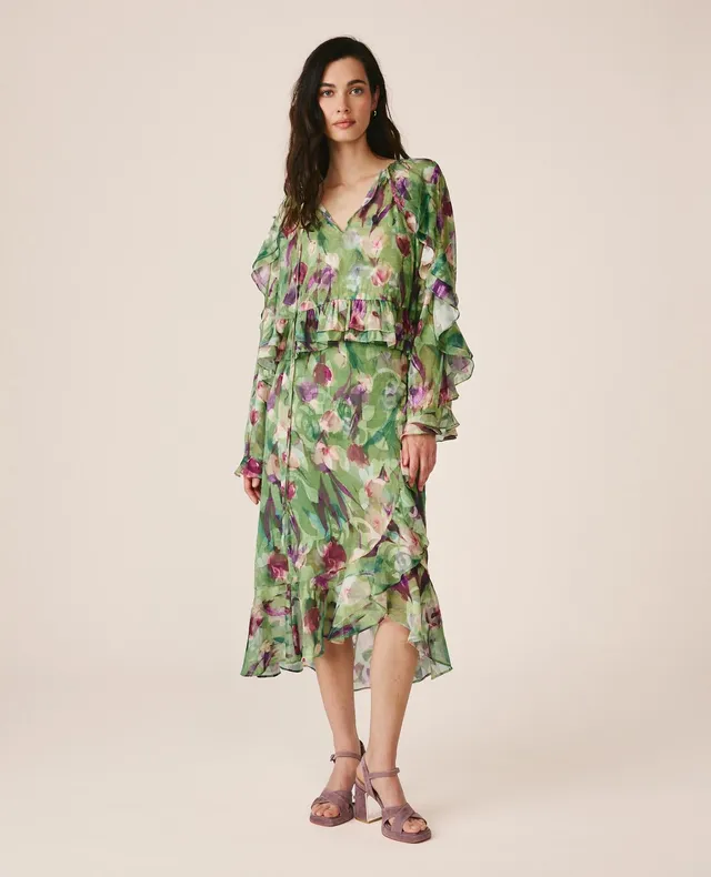 alma-en-pena-wrap-skirt-wickelrock-mit-blumenprint image 1