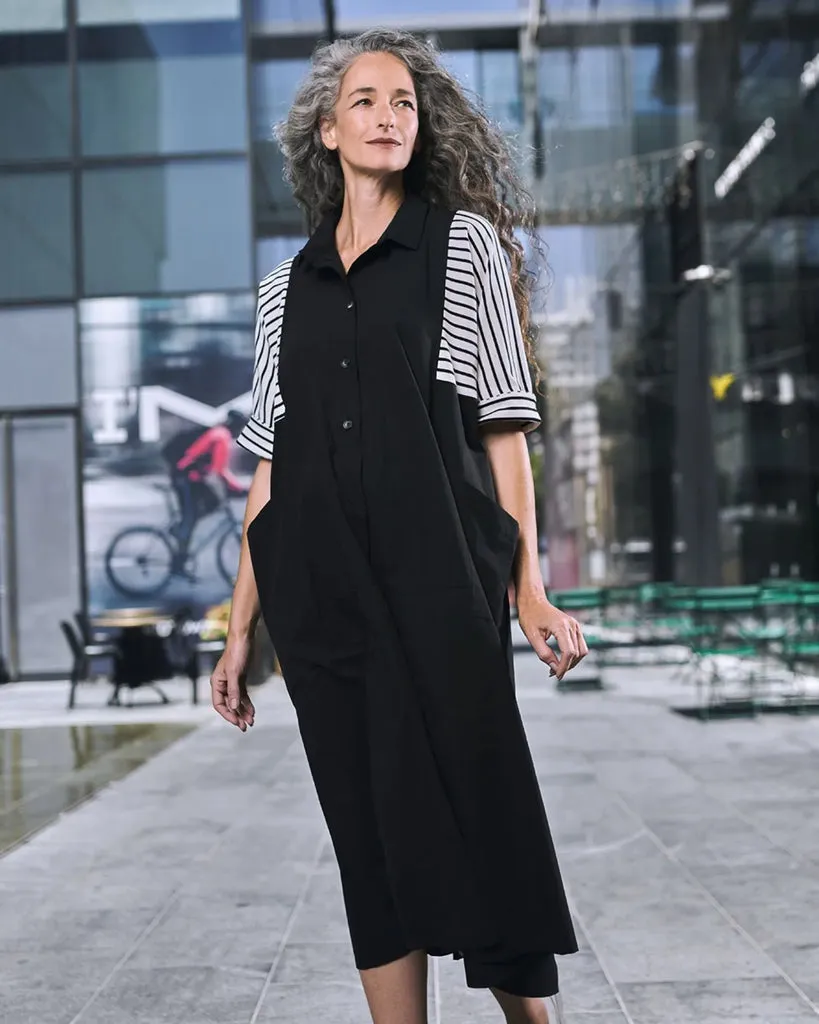 alembika-urban-bliss-trapeze-kleid-stripe image 1
