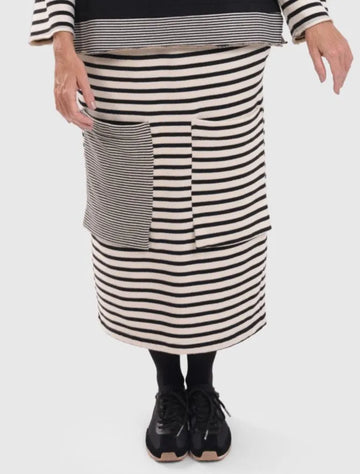alembika-urban-french-terry-rock-midi-mit-taschen image 6
