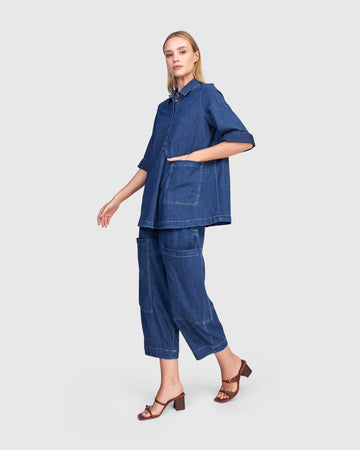 alembika-bold-barrel-capri-hose-denim image 6