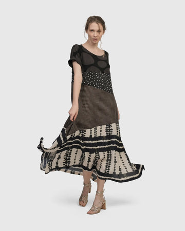 alembika-lost-city-t-shirt-maxikleid-savanna image 4