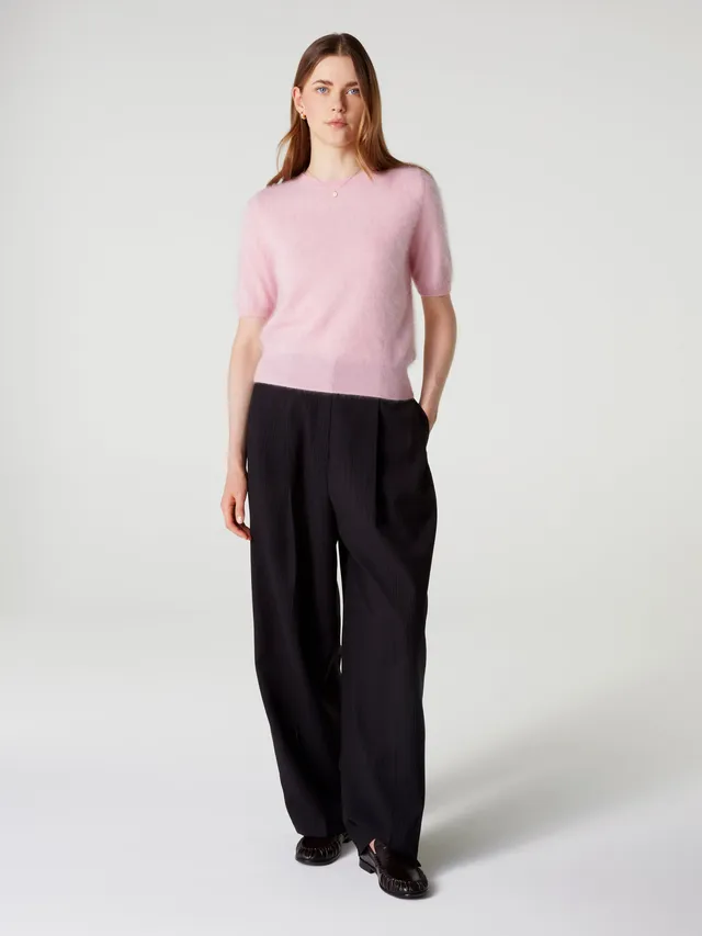 absolut-amaya-kurzarm-pullover-damen-aus-geb-rstetem-kaschmir-hellrosa image 1