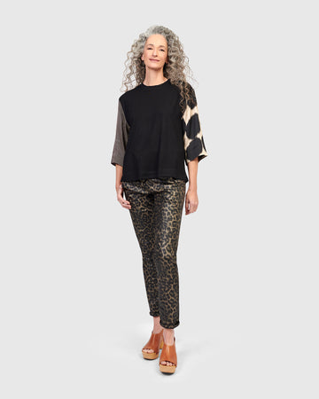 alembika-animal-iconic-stretch-jeans-damen-braun-leopard image 7