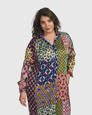 alembika-lucy-kaleidoscope-maxikleid-crinkle image 2