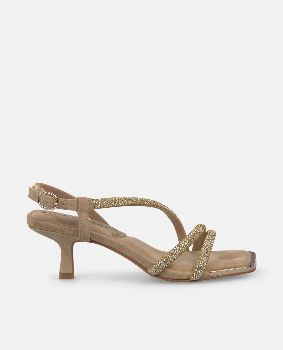 alma-en-pena-tubular-riemchensandal-arena-metallic-5-cm image 1