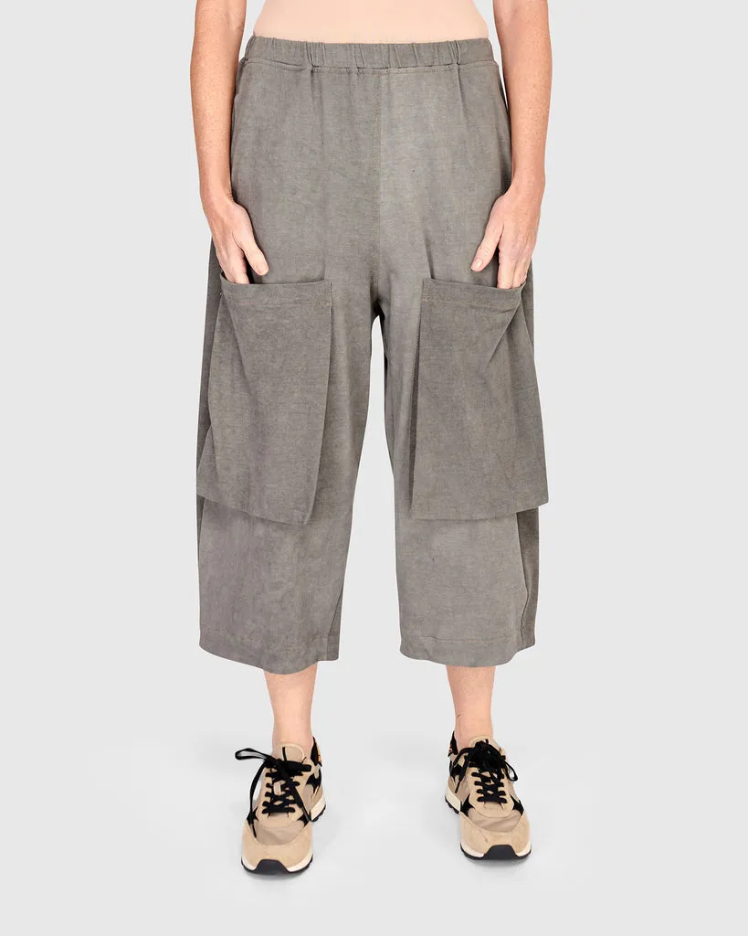 alembika-urban-cutlass-pocket-pants-grey-damen-hose-aus-baumwolle image 1
