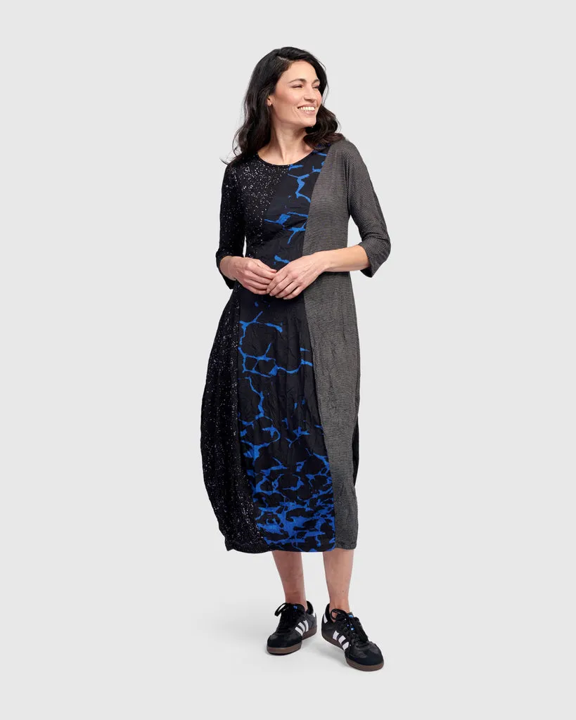 alembika-arcadia-crew-cocoon-kleid-blue image 1