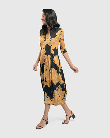 alembika-island-cocoon-kleid-gold image 3