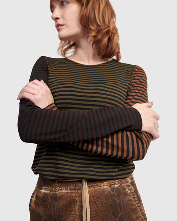 alembika-urban-layering-long-tee-streifen-longshirt image 2