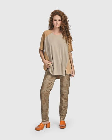 alembika-oasis-colorblock-trapeze-top-tan image 6