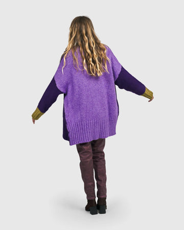 alembika-beatnik-oversized-cardigan-violet image 5
