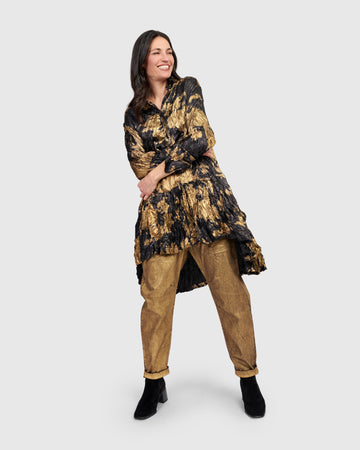 alembika-sizzle-tunic-gold-damen-tunika-metallic-langarm image 7