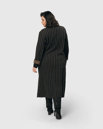alembika-chalk-stripe-duster-mantel-karamell image 8