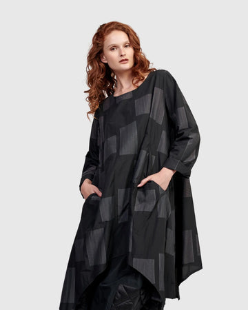 alembika-urban-tekna-oversized-tunic-top-squares-tunika image 2