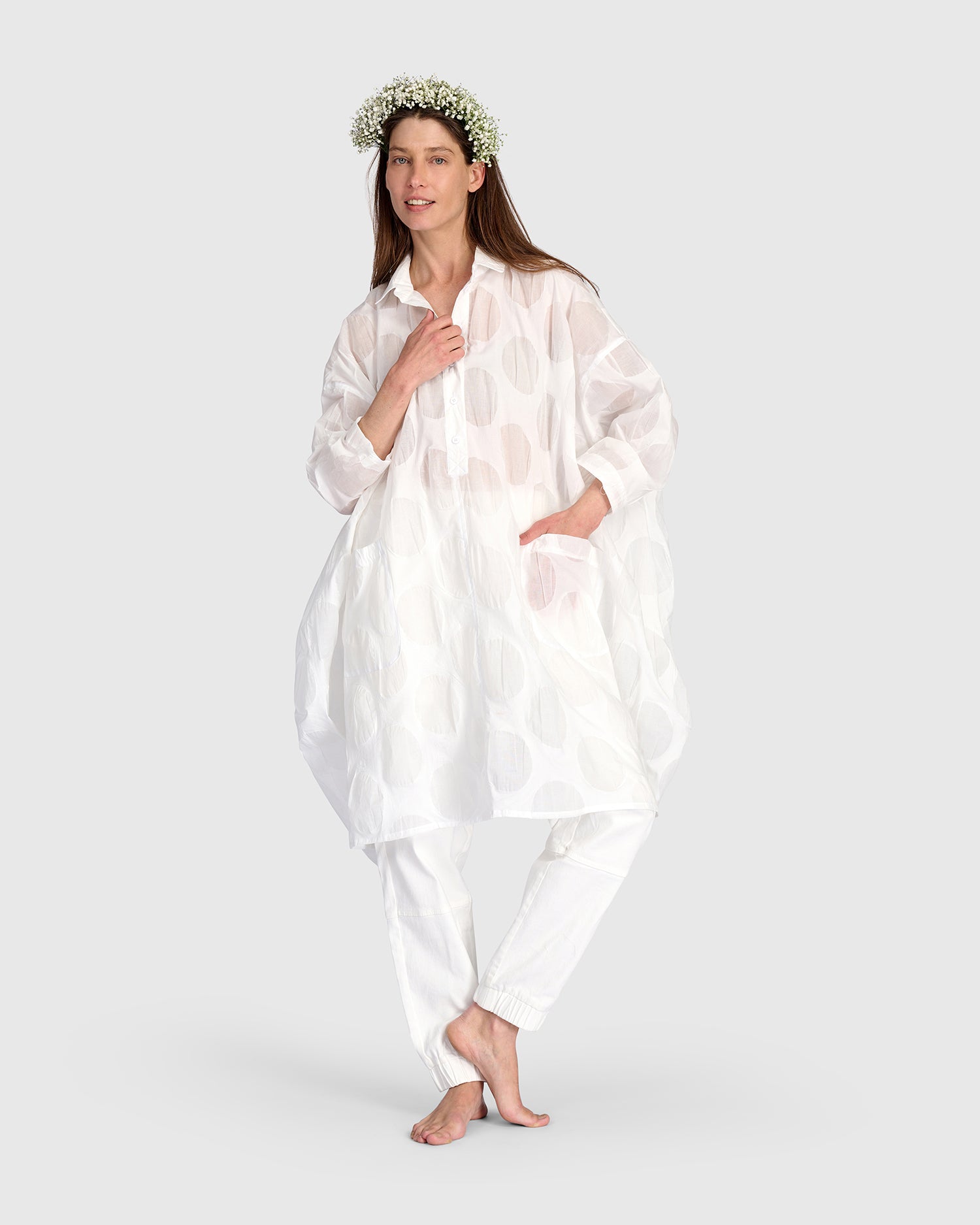 alembika-evanescent-oversized-shirt-sheer-white-bluse image 4