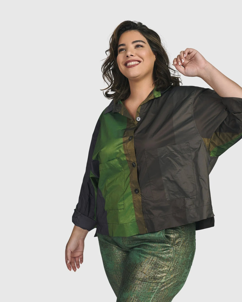 alembika-deluxe-boxy-shirt-forest-gerade-hemdbluse-mit-taschen image 1