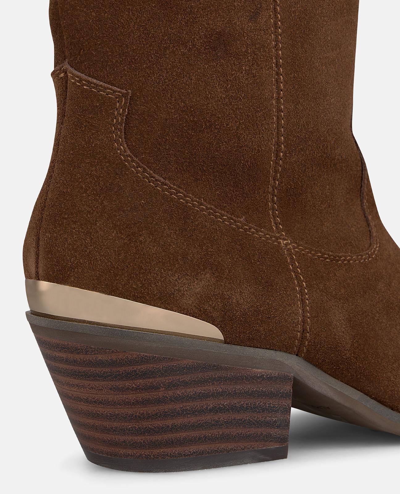 alma-en-pena-suede-cowboy-boots-camel-spitzzehe-5-3-cm-absatz image 4
