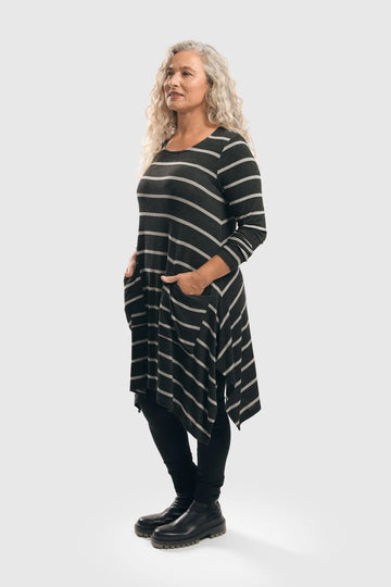 alembika-linear-tunic-top-stricktunika-grau-wei image 6