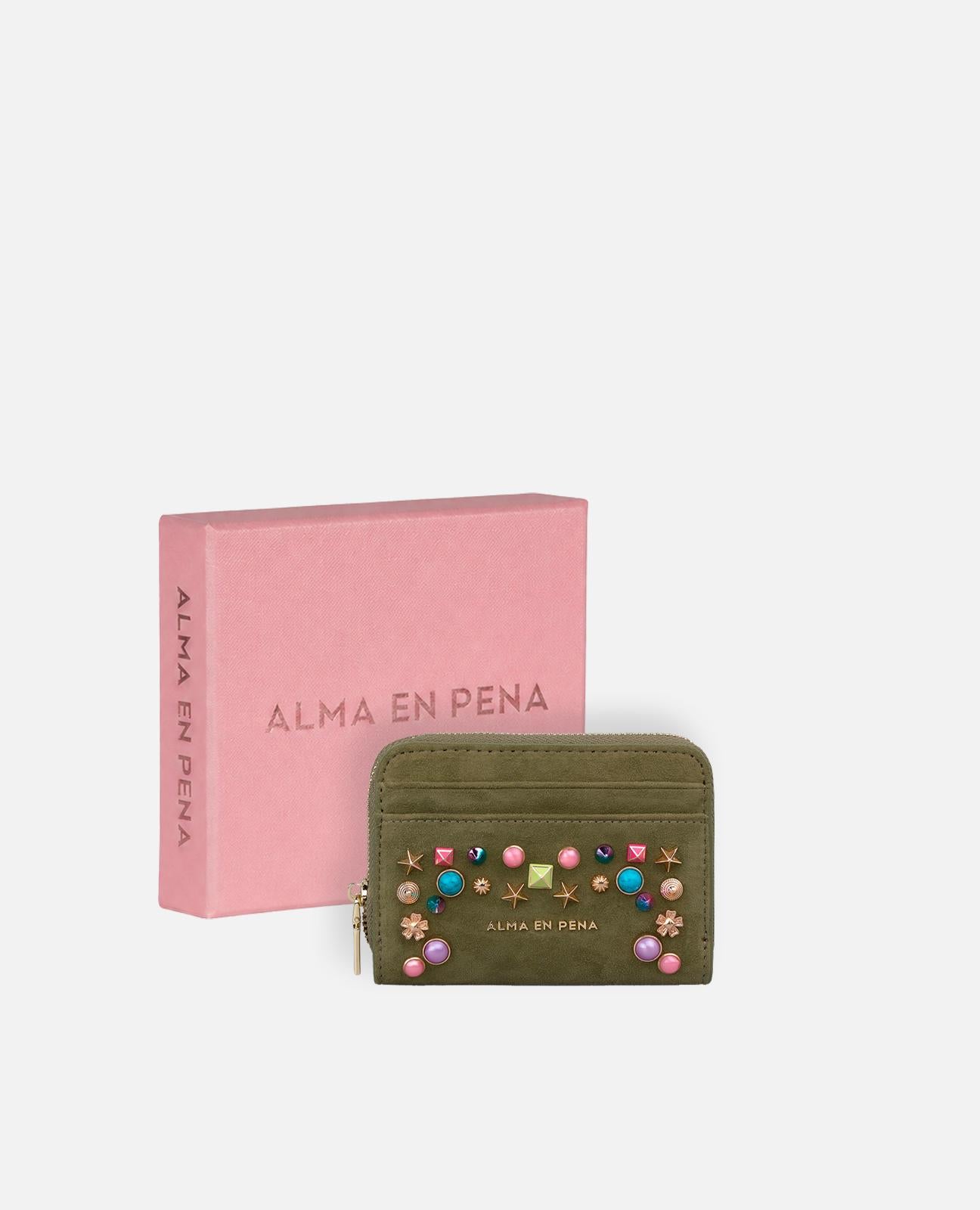 alma-en-pena-multicolor-studded-square-geldb-rse-khaki-leder image 4