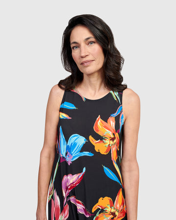 alembika-palm-springs-sleeveless-dress-bloom-damen-midikleid image 8