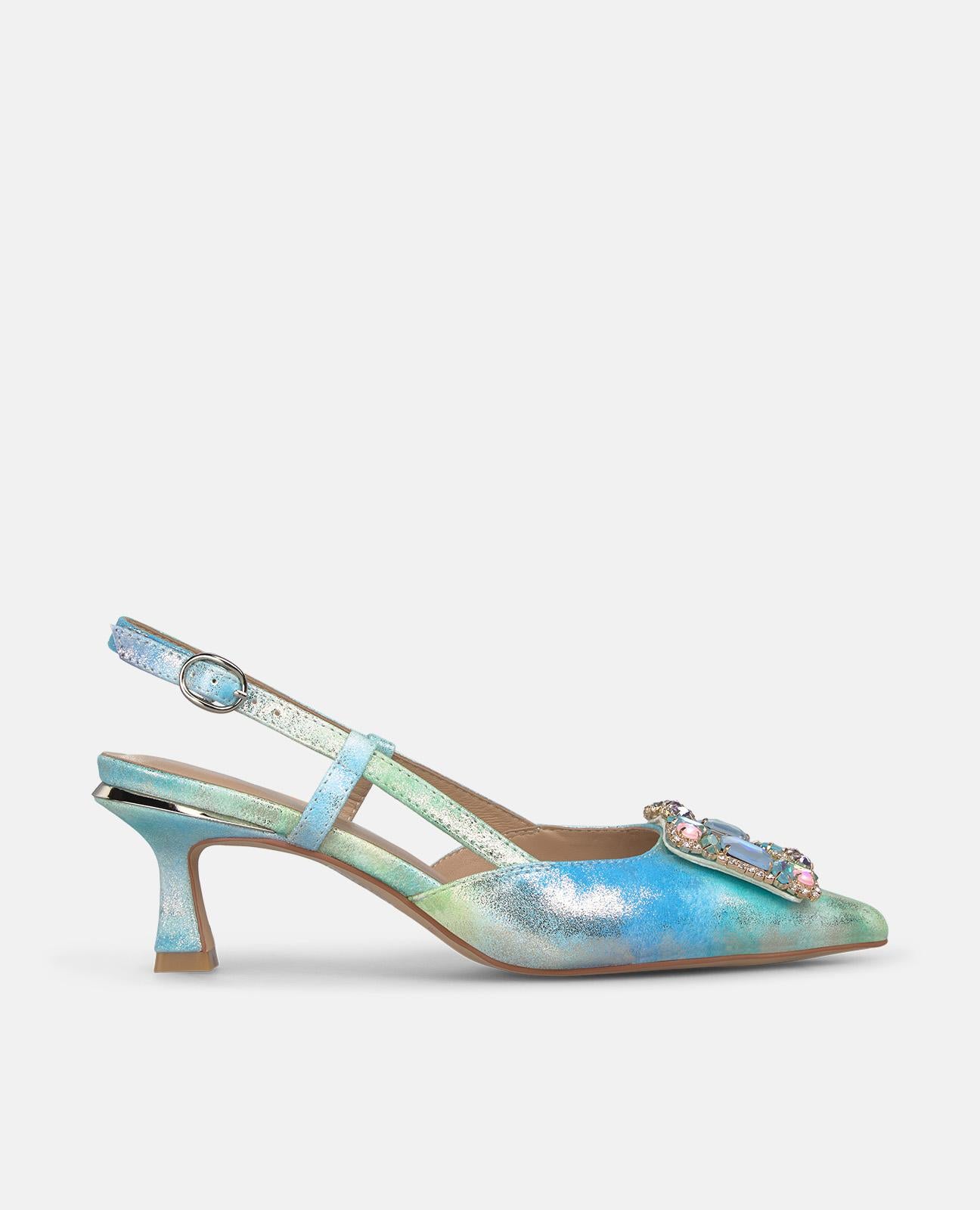 alma-en-pena-heeled-salon-with-front-detail-pumps-blau-schmuck-6-2-cm image 1