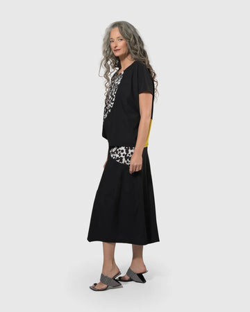 alembika-tekbika-swing-maxi-rock-gelb-print-a-linie image 4