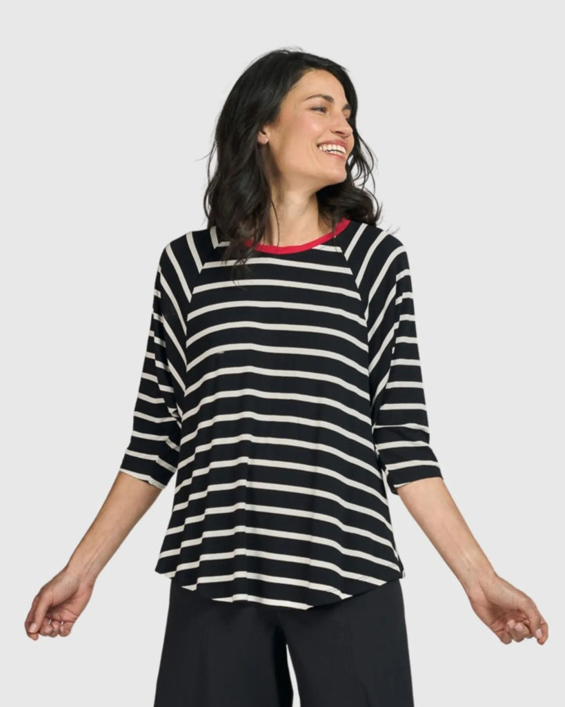 alembika-tekbika-de-beauvoir-tee-stripes image 1