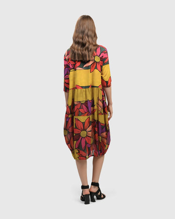 alembika-jasmine-relaxed-dress-midi-kleid-bouquet image 6