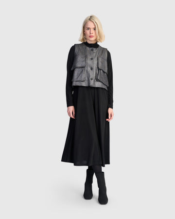 alembika-queenie-utility-vest-silver-damen-weste image 2