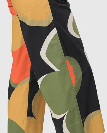 alembika-groovy-crop-pants-floral-caprihose-baumwolle image 8