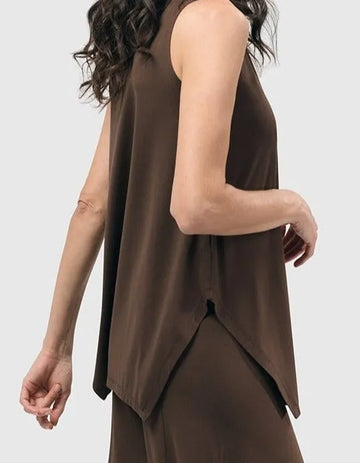 alembika-essential-cutaway-tank-top-coffee image 4