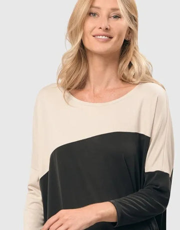 alembika-yin-yang-dolman-top-grey-ivory image 3