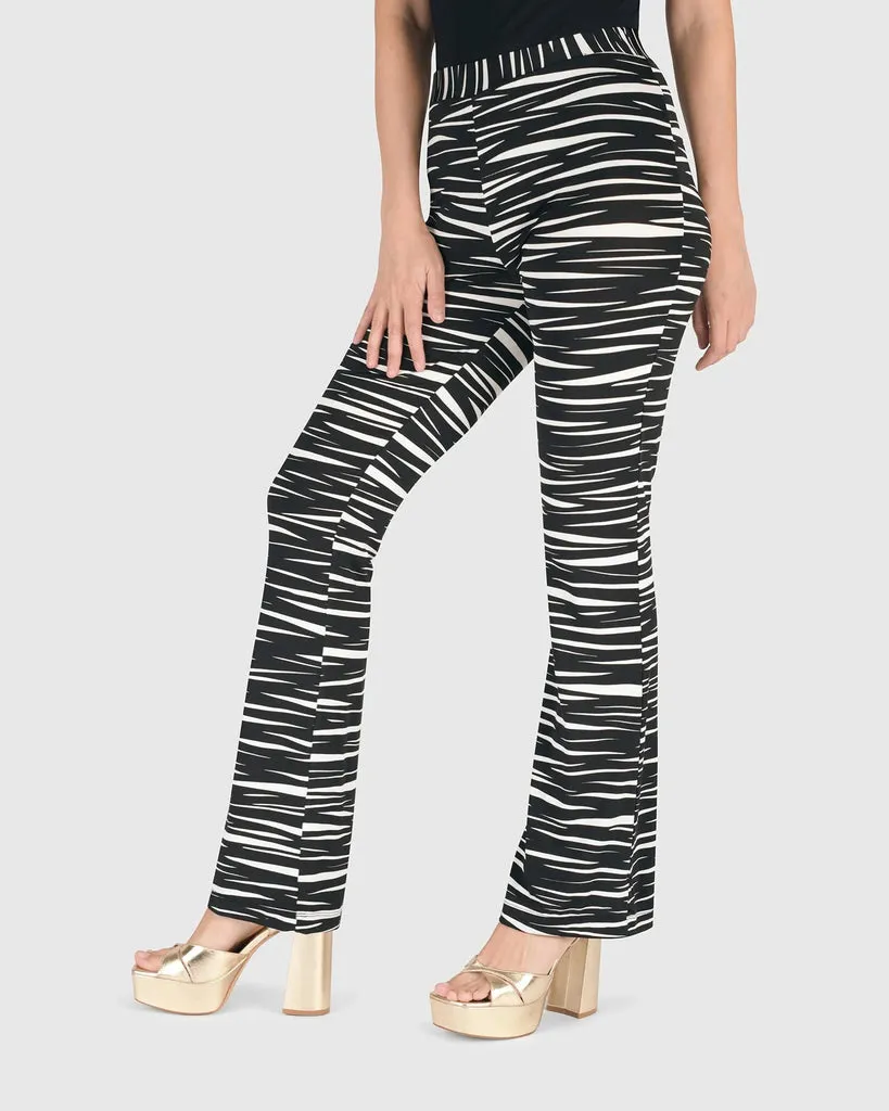 alembika-poe-bootleg-flare-leggings-zebra image 1