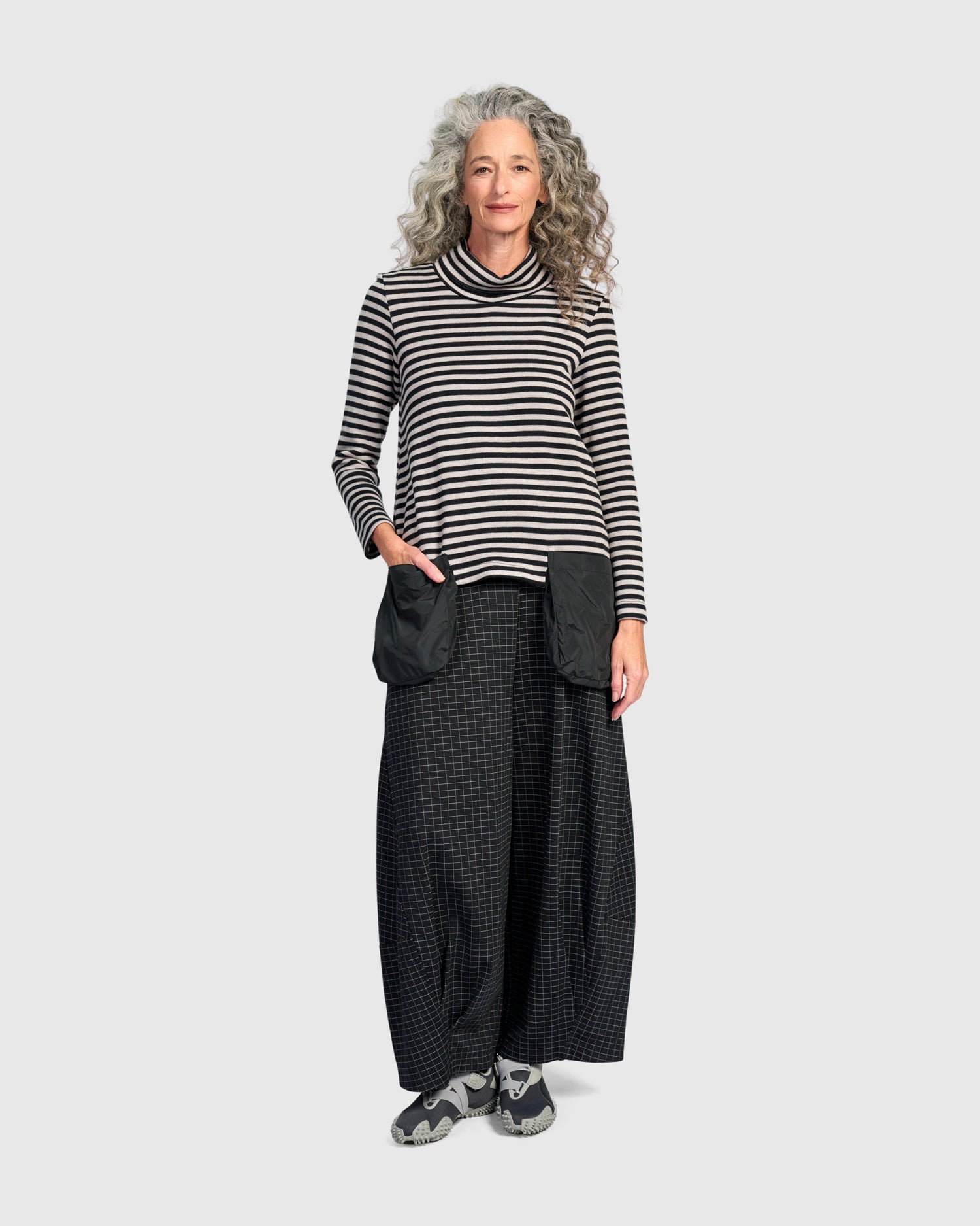 alembika-urban-skog-oversized-pants-graphite-grid image 7