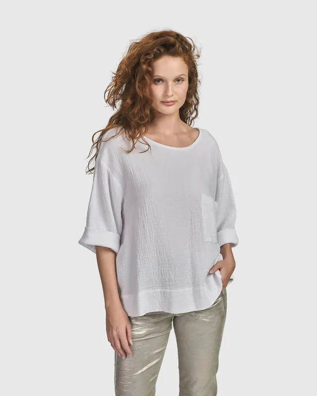 alembika-recreation-tee-white-oversize-baumwoll-shirt image 1