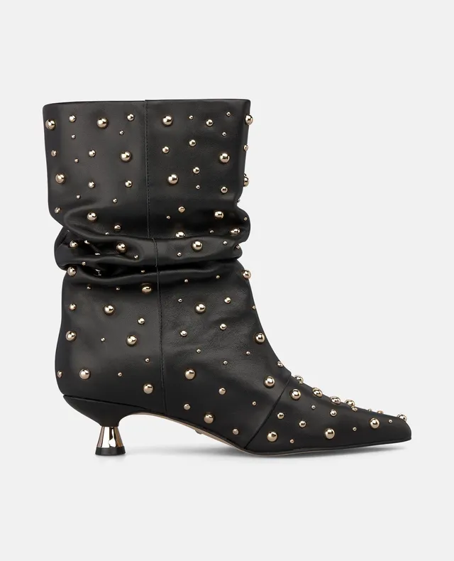 alma-en-pena-nappa-stiefelette-mit-nieten-schwarz image 1