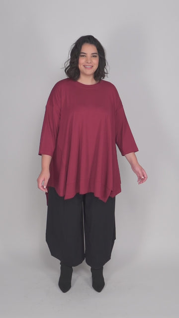 alembika-essential-oversized-trapeze-top-plum image 6