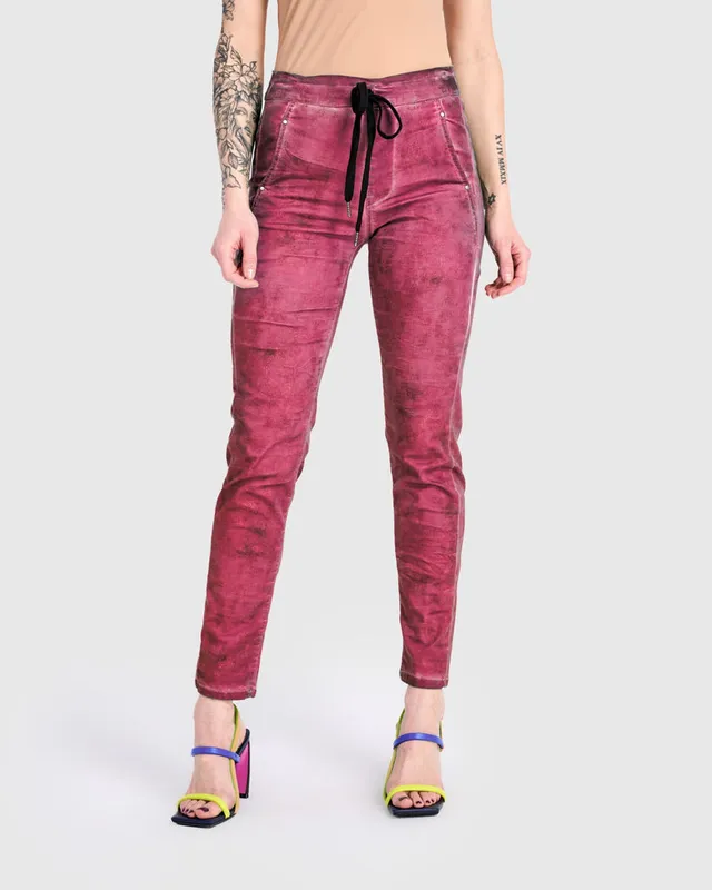 alembika-candy-stretch-iconic-jeans-magenta image 1
